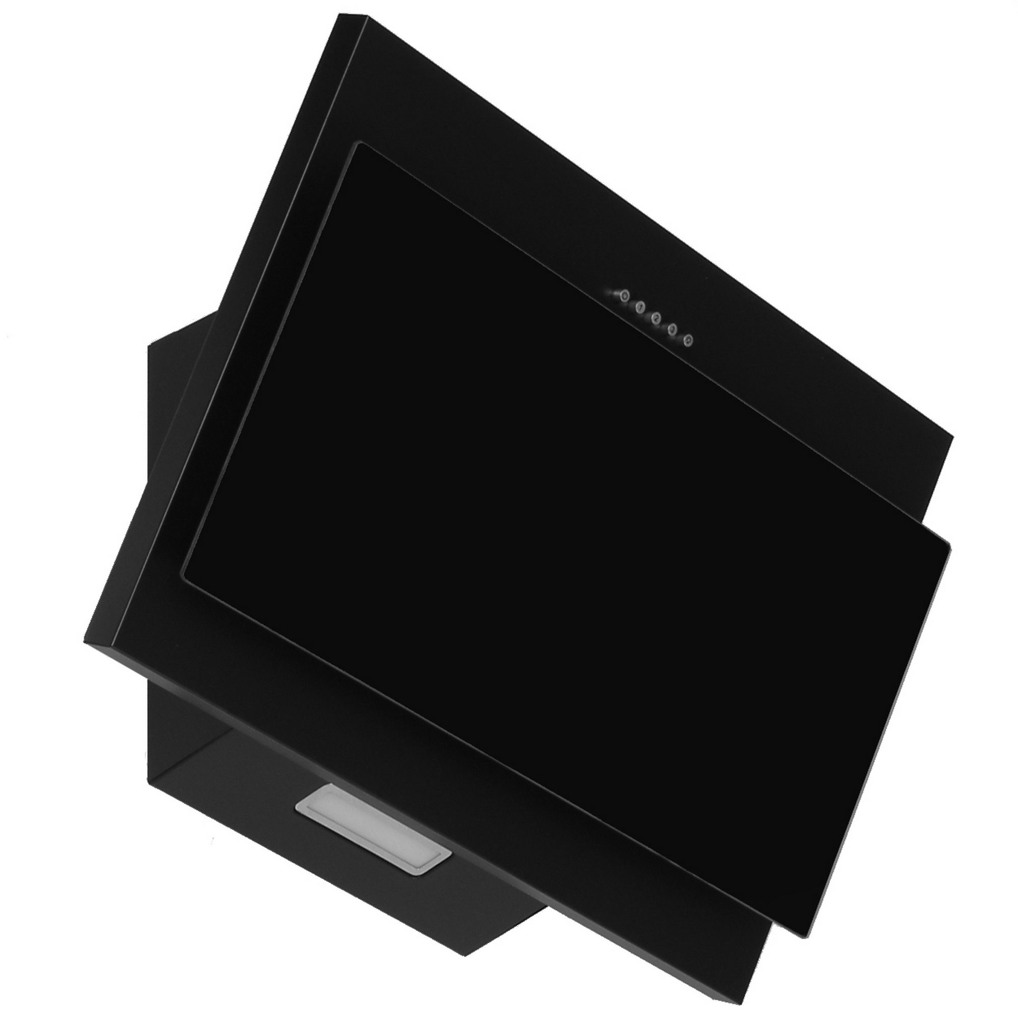 8163986 Вытяжка наклонная Simfer 8614SM черный/черный STDN-0027159