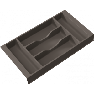 Лоток для столовых приборов Kombi 266мм, цвет серый