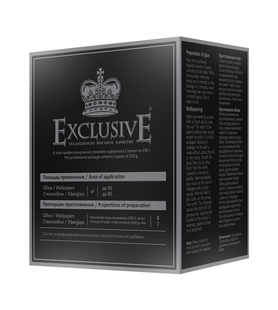 Клей для стеклообоев Exclusive Pro 95 STLM-0065609, 0,5 кг 85848692  - Вид №3