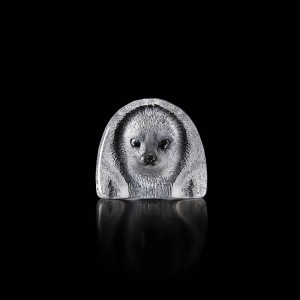 34197 Скульптура из прозрачного хрусталя «Детеныш тюленя», 95/85 мм. Maleras