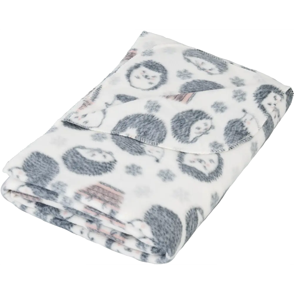 Плед "Ежики" 120x150 см фланель цвет мультиколор 86009963 STLM-2040687 Santreyd нет - Вид №1
