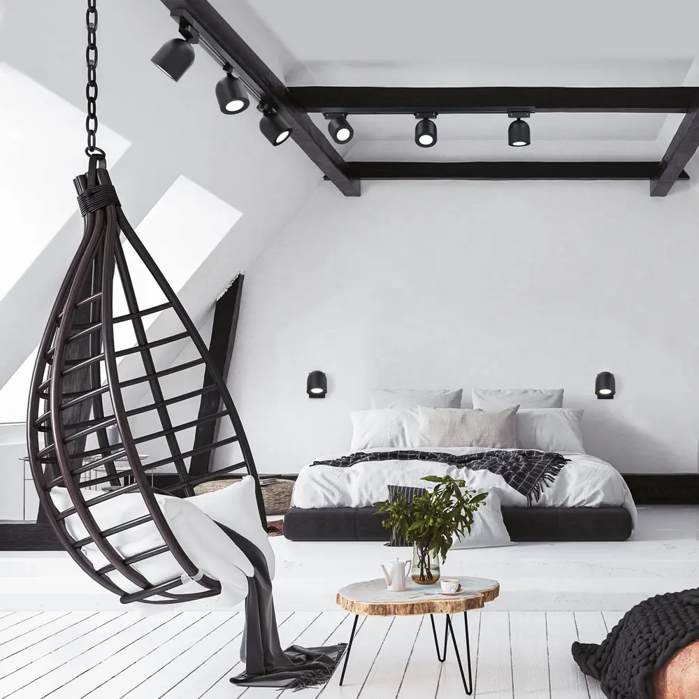 Спот-бра Elektrostandard Ogma, 1 лампа, 1 м², цвет черный Santreyd STLM-2134180 - Вид №9