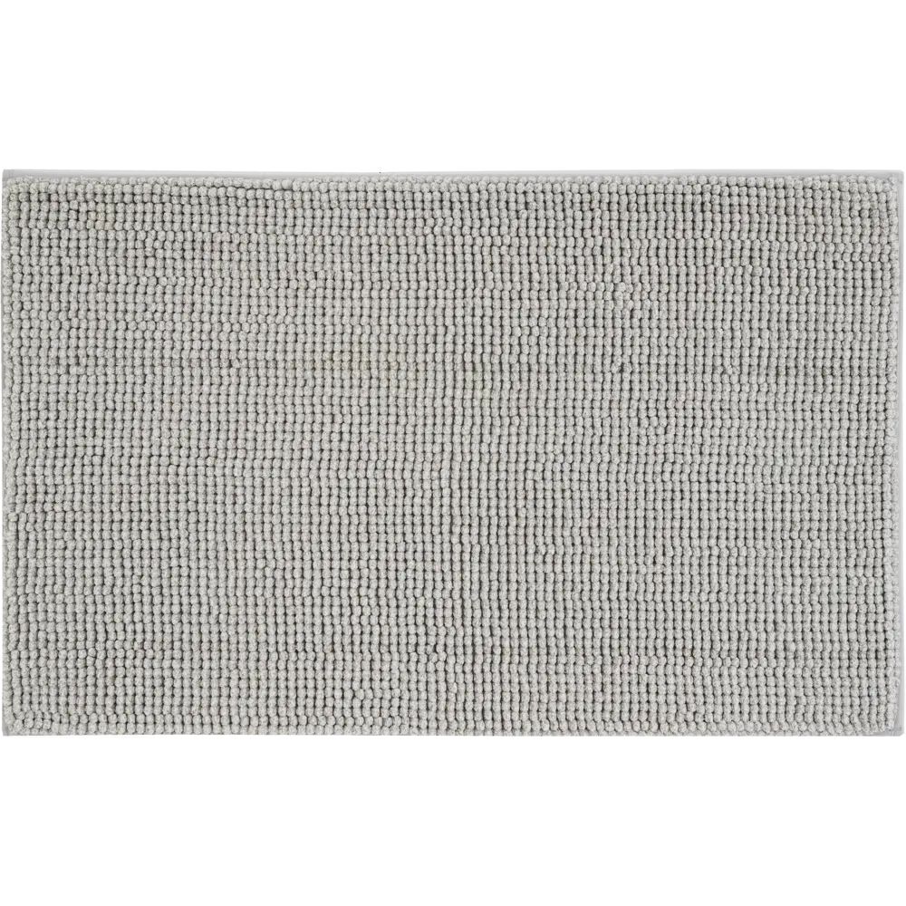 Коврик для ванной комнаты Swensa Ripple 80x50 см цвет бежевый 83784087 STLM-2149919