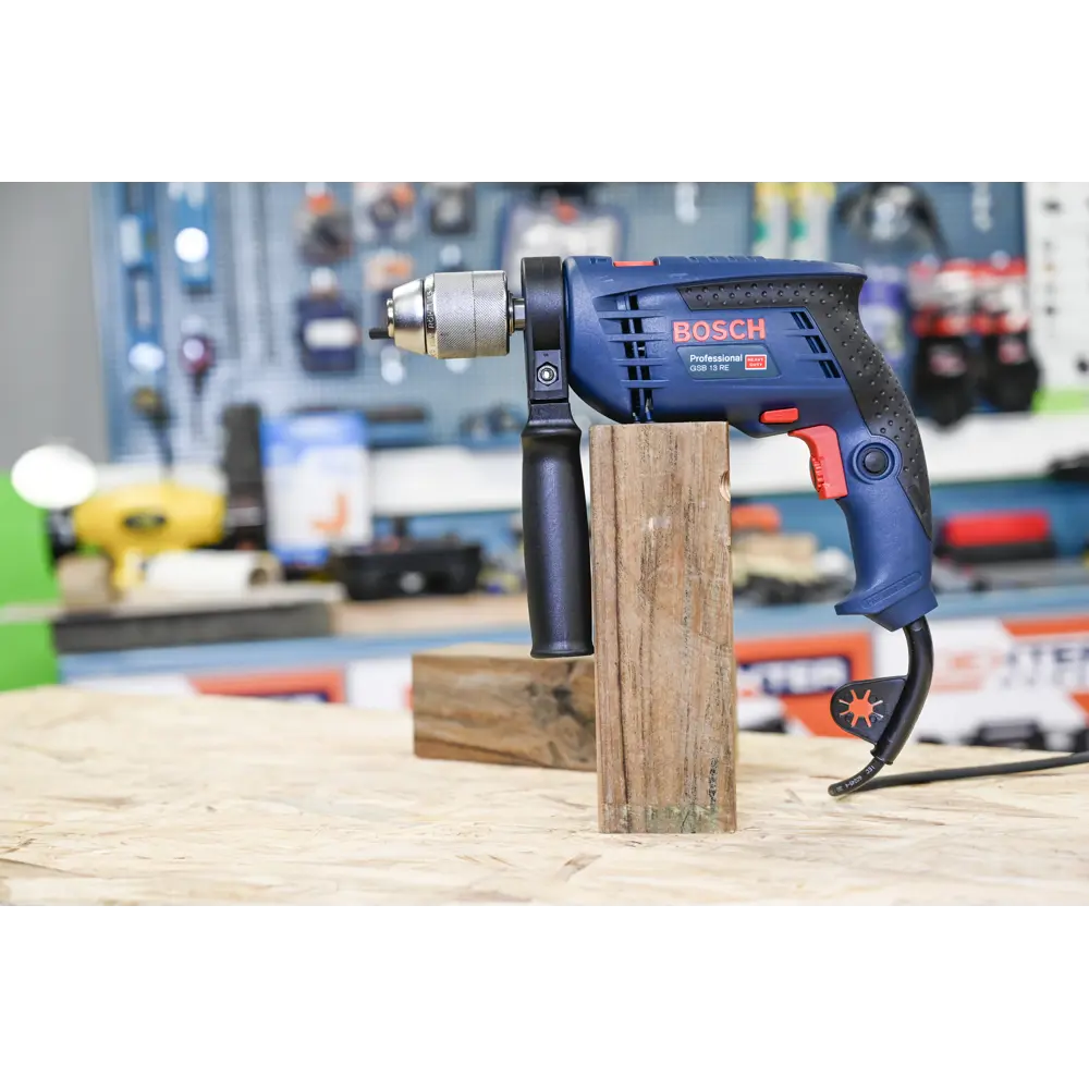 Дрель ударная сетевая Bosch Professional GSB 13 RE, 600 Вт 19387032 STLM-2193250  - Вид №15