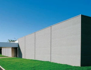 VMZINC Гофрированный титан-цинковый фасад