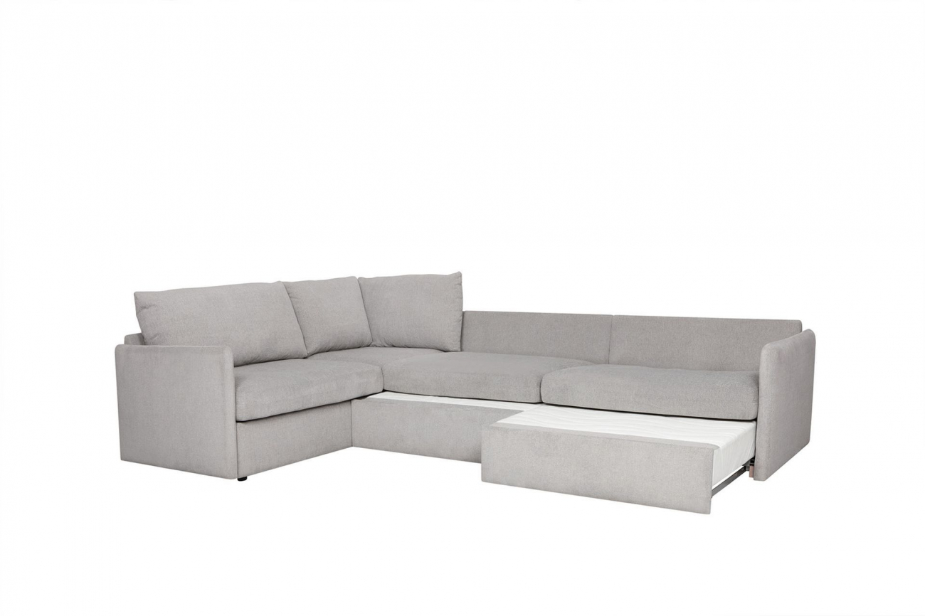 Диван-кровать Smart угловой светло-серый SITS ДИЗАЙНЕРСКИЕ, SMART 192340 Серый  - Вид №5