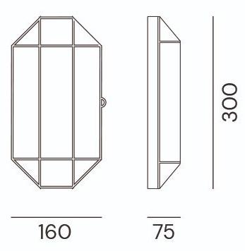 Il Fanale Настенный светильник из латуни и стекла Rilegato 401.00.80/402.00.80 - Вид №2