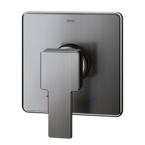 00850070 Однорычажная отделка для душа низкого давления 3/4" матовая медь Docol EDGE