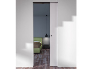 Деревянные стены заподлицо двери