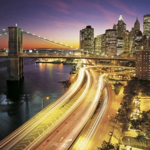 8-516-NYC-Lights Фотообои Komar Scenics Edition 2 2.54х3.68 м