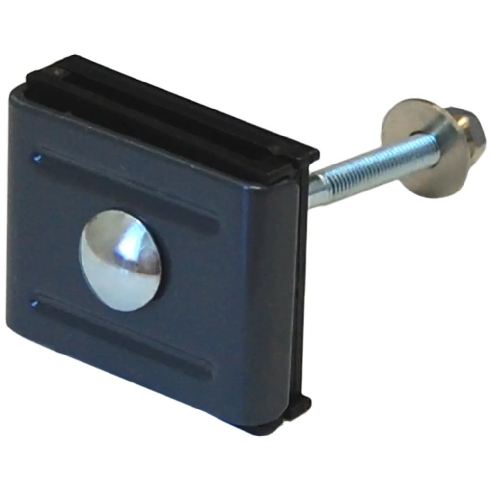 Скоба для забора Grand Line 50 мм сталь RAL 7024 серый STLM-2165543