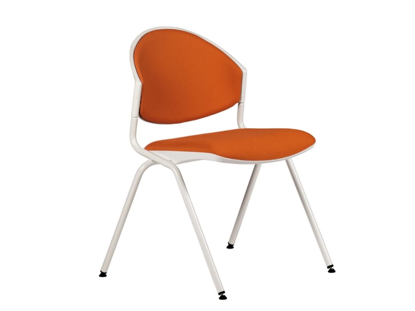 Штабелируемый стул с мягкой тканью для залов ожидания TALIN вложение ARCH-00067149