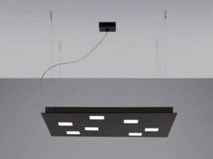 Fabbian Светодиодный подвесной светильник прямого и непрямого света из алюминия Quarter