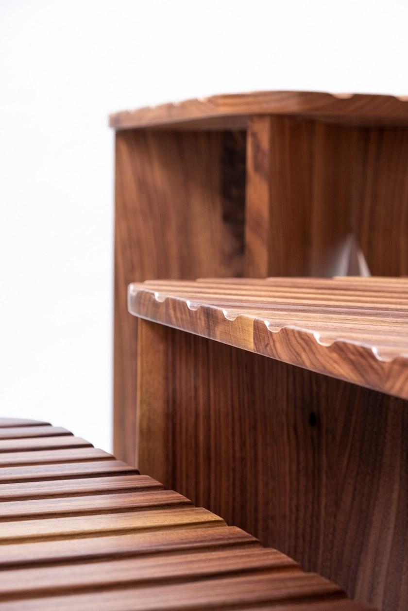 Medulum Низкий квадратный деревянный журнальный столик Yoko sun-id-1460426 - Вид №4