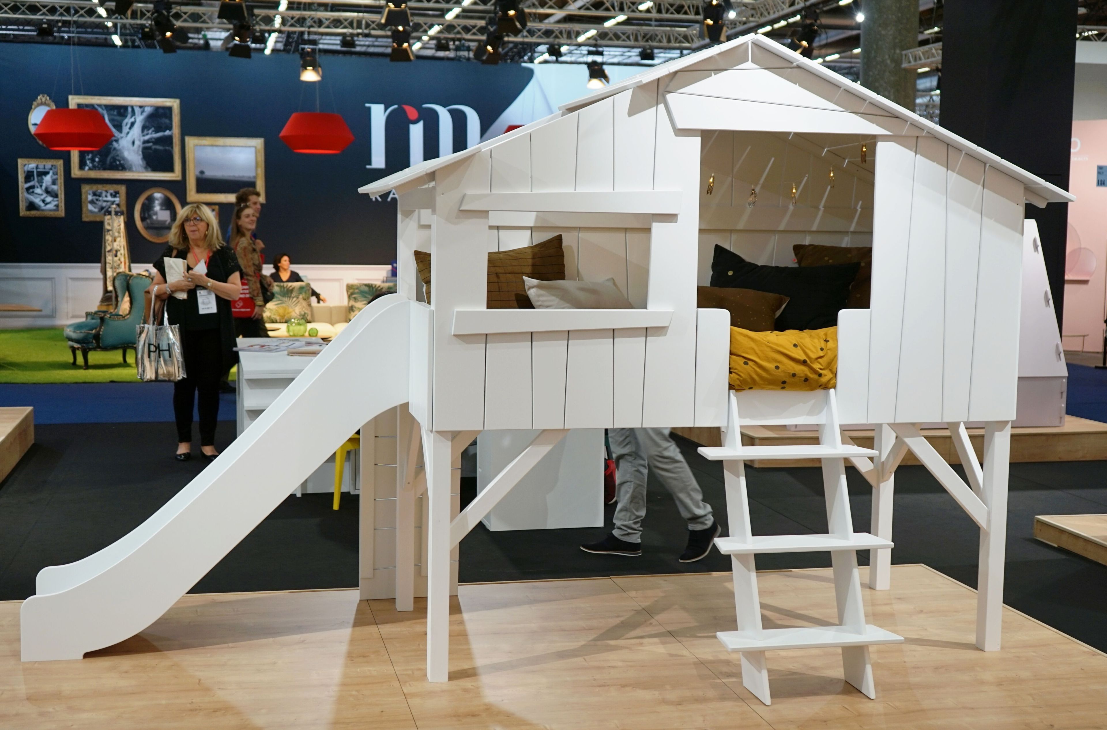 Кровать-чердак из МДФ с горкой Mathy by Bols TREEHOUSE BEDS &amp ARCH-00138368 - Вид №6