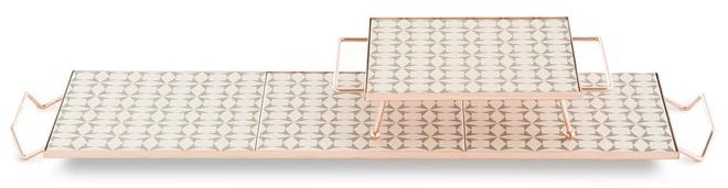 GAN Квадратный поднос из алюминия Mix&match sun-id-1393684 - Вид №44