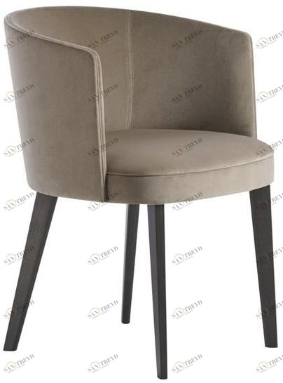 Potocco Стул из ткани с подлокотниками Lèna 903/p Lena