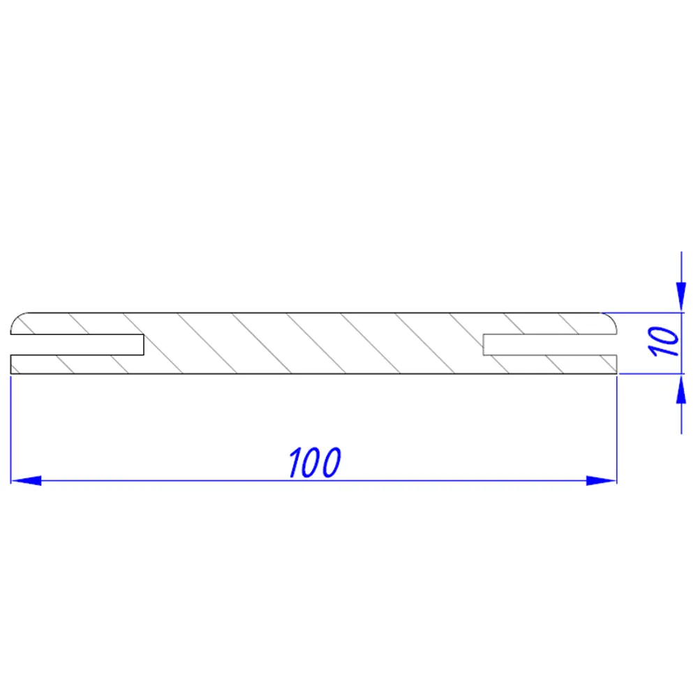 Добор телескопический МАРИО РИОЛИ Трилло 2150×100×10 мм ясень элегант 81954031 STLM-0015157 - Вид №3