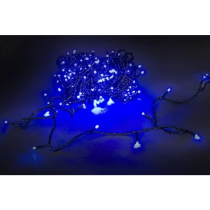 92046080 Электрогирлянда комнатная Sneha a-244 blue нить 18 м 200 ламп синий 1 режим работы STLM-1489842