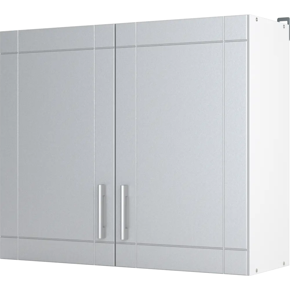 Шкаф навесной Тортора-4 80x67.6x29 см ЛДСП цвет серый 82560359 STLM-2119362 Santreyd