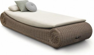 MNST441 Лежак шнур маленький 6мм старый серый Manutti River