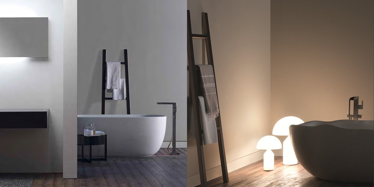 Toscoquattro Смеситель для ванны напольный Rubinetteria нерж.сталь 08CR4IS - Вид №2