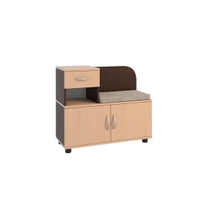 92002883 Подставка для обуви Mebelson 80x69x33 см 1 полка ЛДСП цвет венге STLM-1328087
