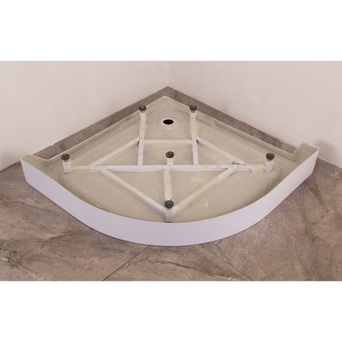 Orange E01-090TB/T Поддон Orange 1/4 круга 90 см Хром sun-id-1517254 - Вид №1