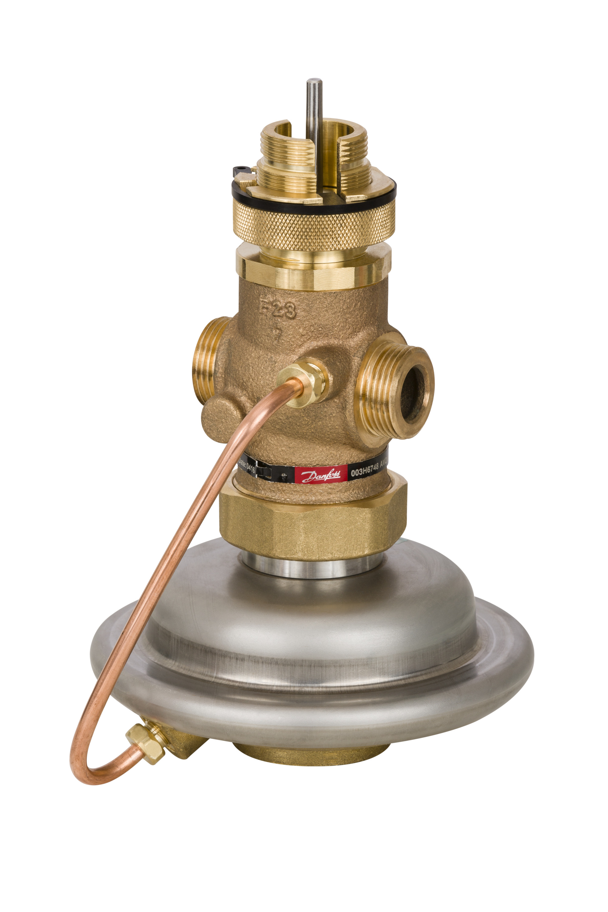 Danfoss Клапан регулирующий комбинированный AVQM с наружной резьбой или фланцевый Комб. р-рAVQM PN16 20/6,3//0,2/резьб. 003H6738  - Вид №25