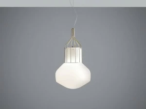 Fabbian Подвесной светильник из дутого стекла Aérostat