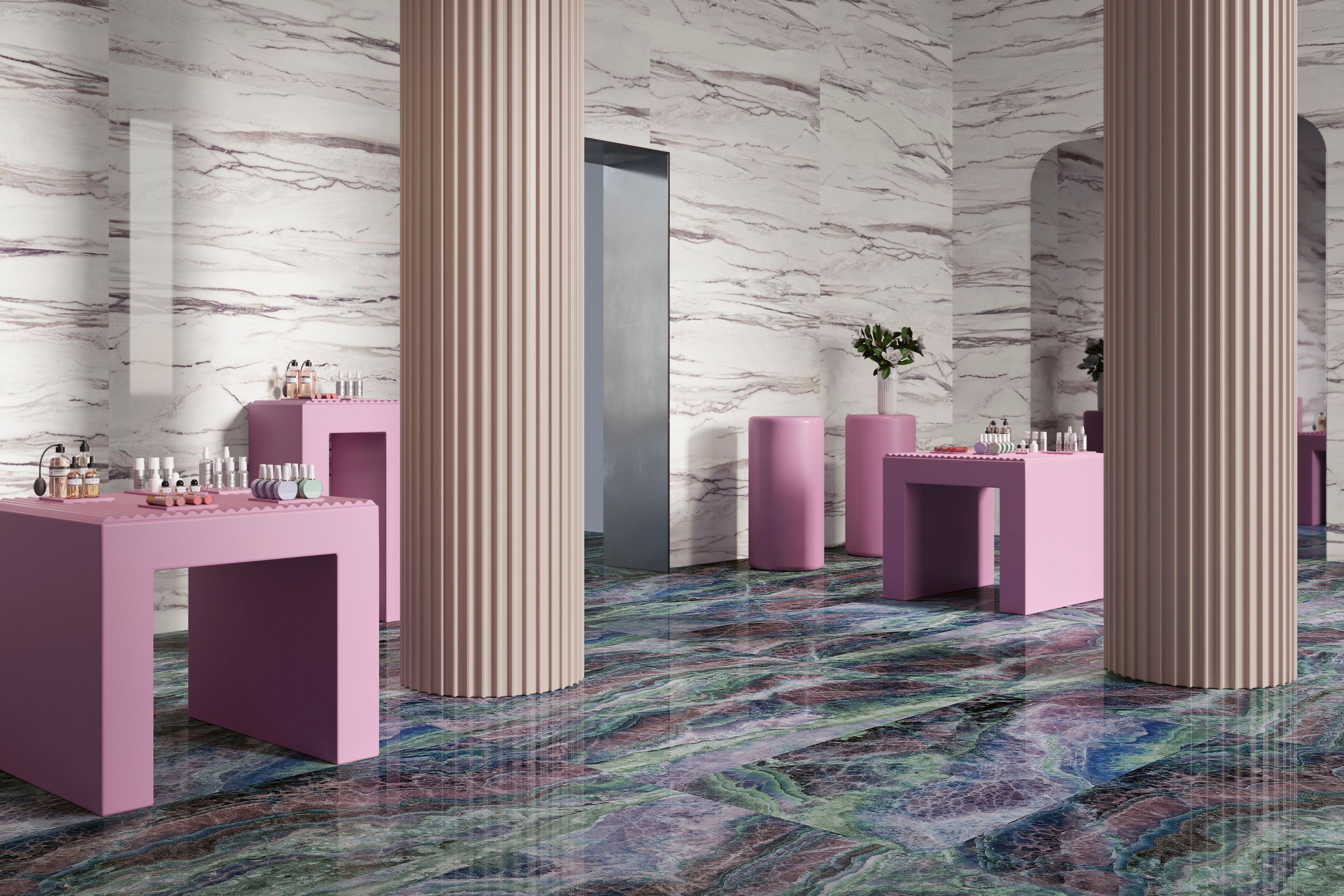 Пол / керамогранит с мраморным эффектом CERAMICA SANT'AGOSTINO Star ARCH-00039614 - Вид №1