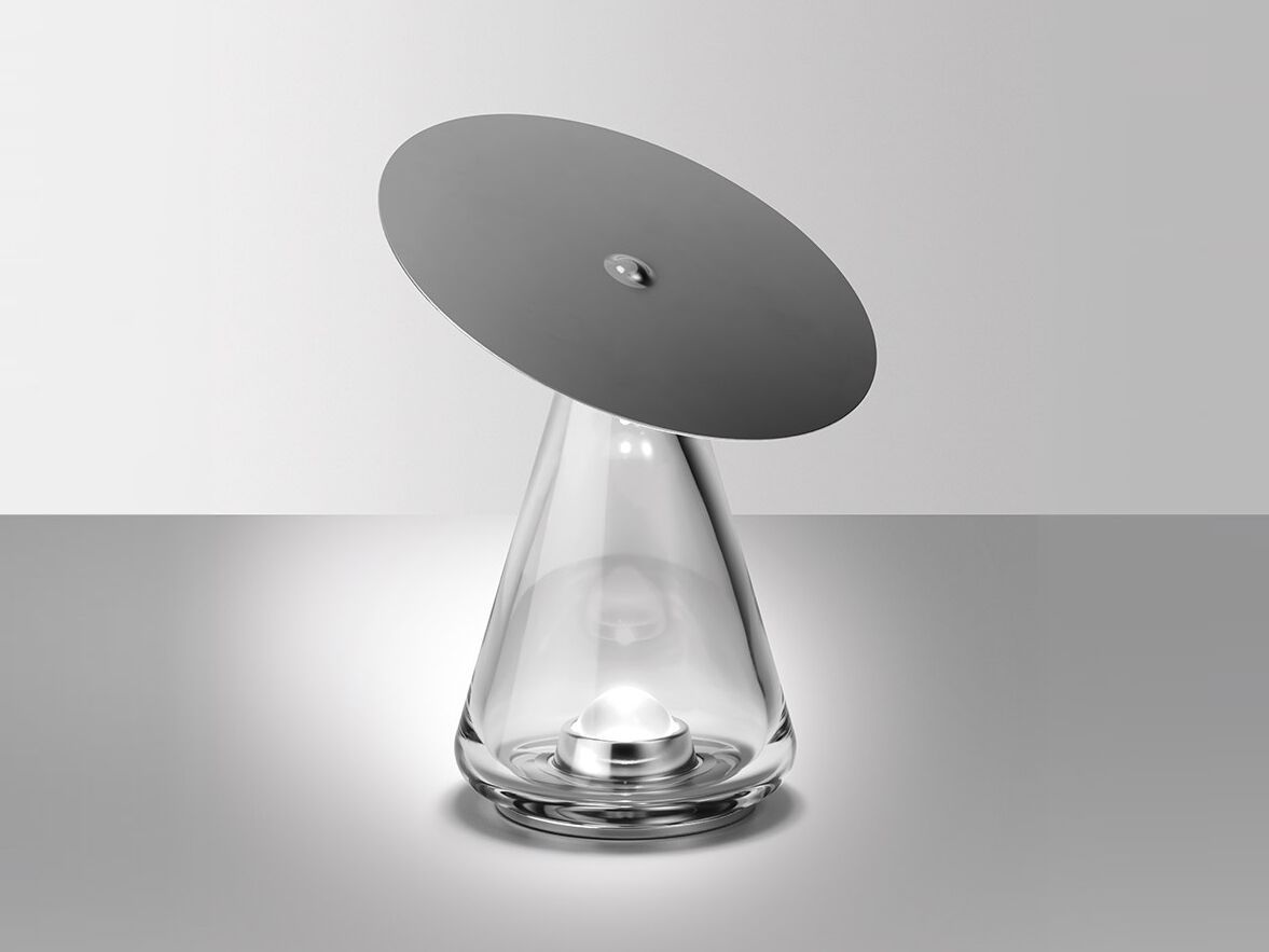 Стеклянная настольная лампа Artemide BOLTONS ARCH-00107065