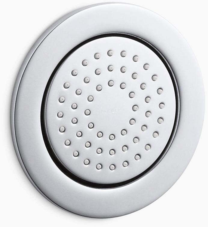 KOHLER WaterTile Round Круглый спрей для тела с 54 соплами и успокаивающим спреем K-8014-CP  - Вид №1