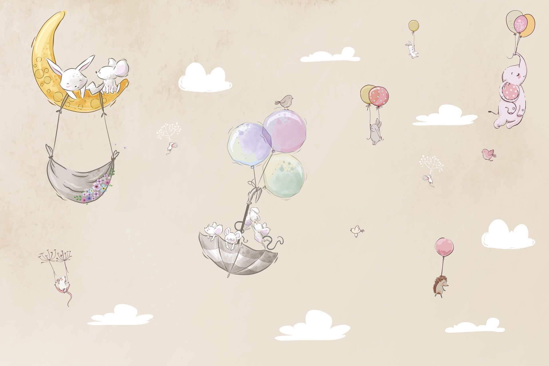 Панорамные обои для детей Rimura 2025 ARCH-00034308 - Вид №1