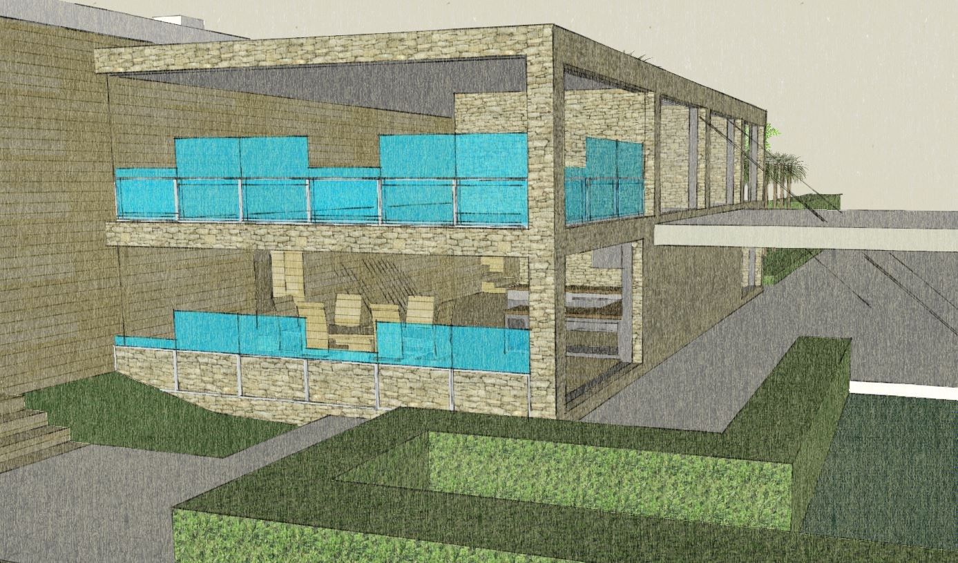 Перила из алюминия и стекла GM MORANDO Bellavista System ARCH-00121256 - Вид №18