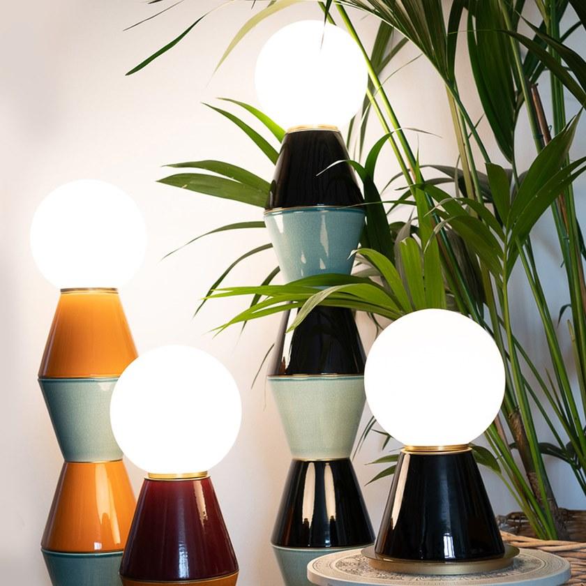 MARIONI Керамический светодиодный торшер Palm 02966gg - Вид №4