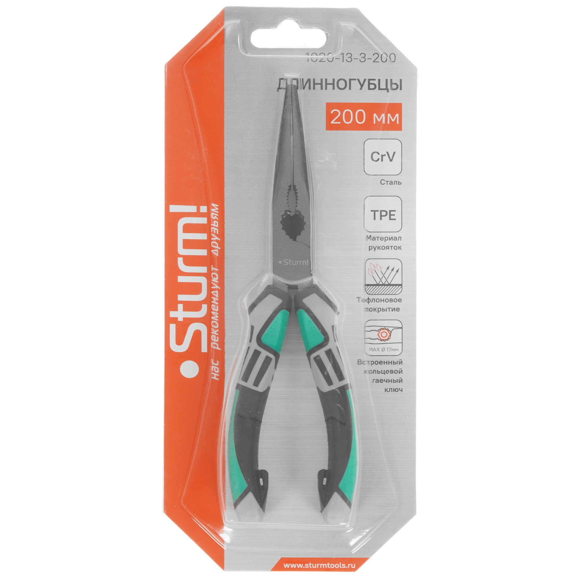 Длинногубцы Sturm! 1020-13-3-200 5319776 STDN-0049725 - Вид №6