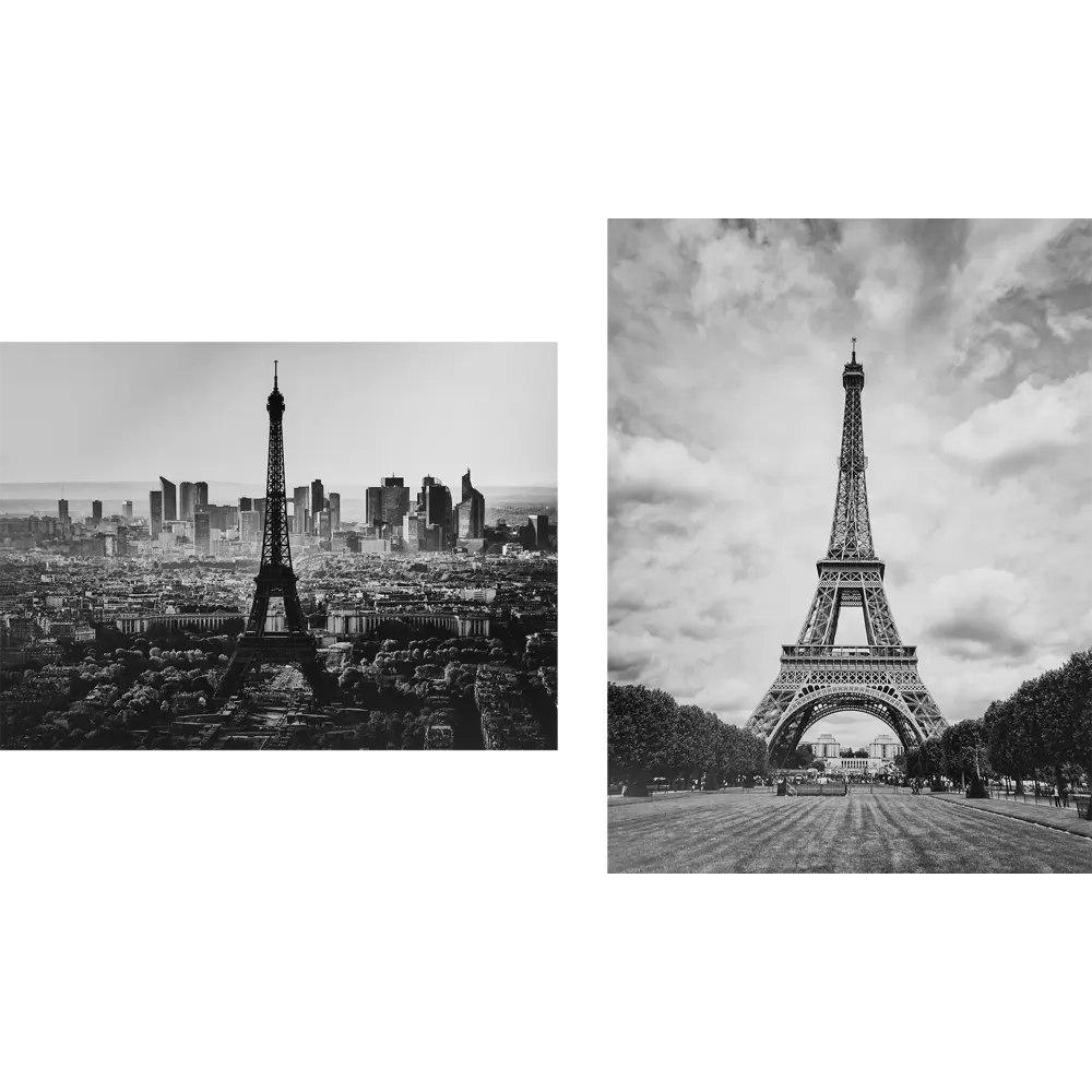 Постер Арт дизайн Парить над Paris 30x40 см 2 шт. 84505639 STLM-2105918 