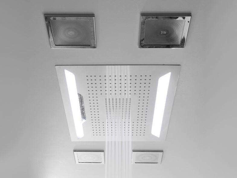 GRAFF Стальная светодиодная лейка для дождя Aqua sense 5105120 - Вид №1