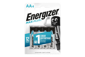 16166273 Батарейки MAX Plus E91/AA 4 шт/бл Alkaline 7638900423266 Energizer