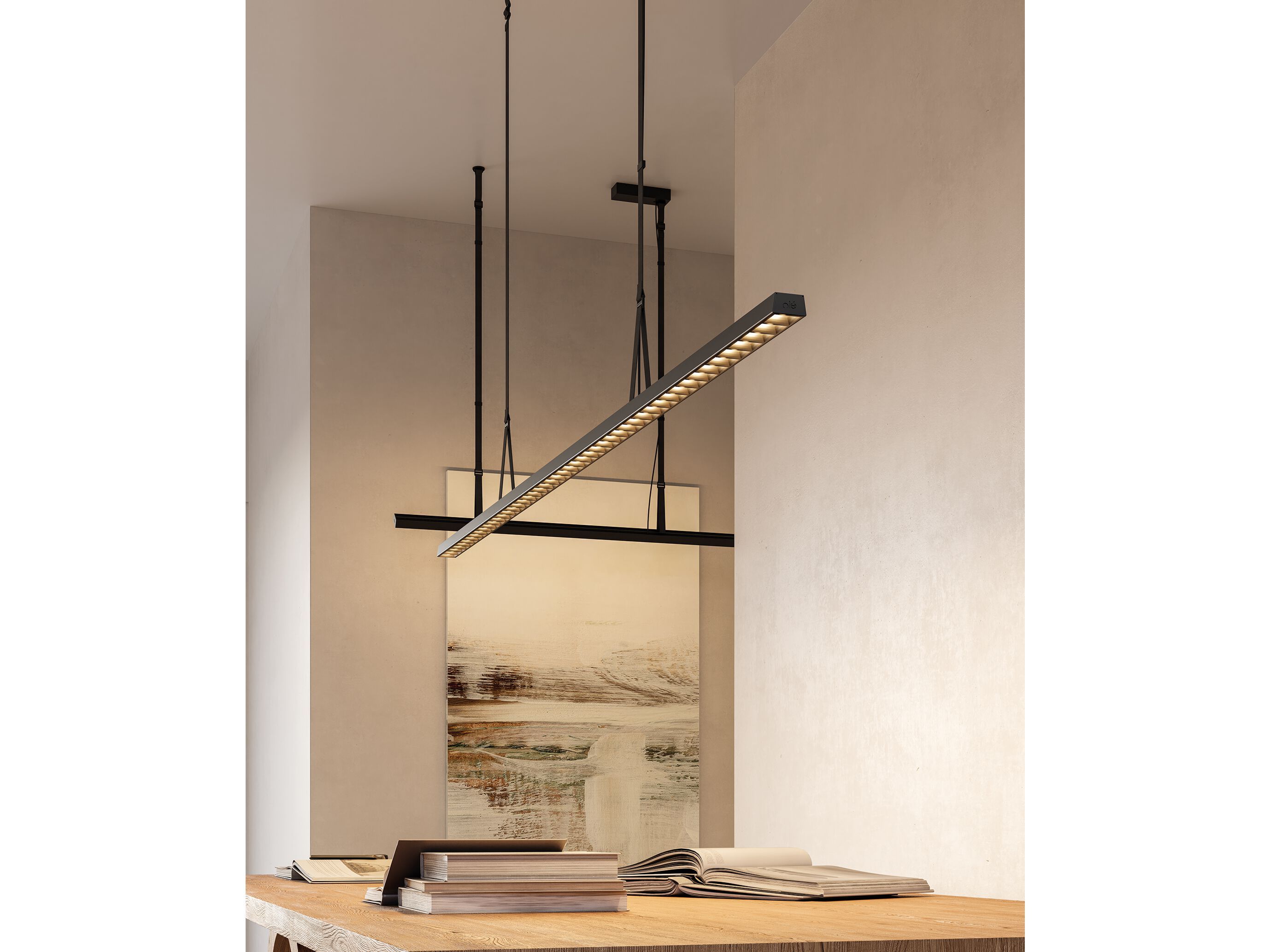 Алюминиевый светодиодный подвесной светильник Olé Lighting Katana ARCH-00062509