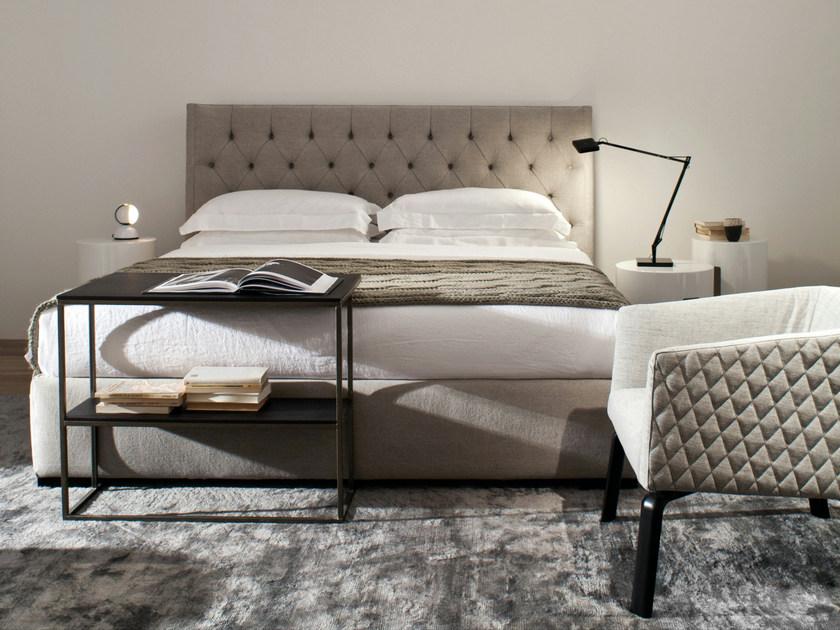 Meridiani Кровать двуспальная с обивкой Turman sun-id-1363658 - Вид №2