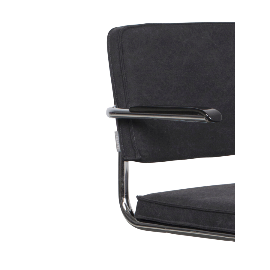 Кресло Ridge Kink Vintage черное Zuiver 1200075 - Вид №5