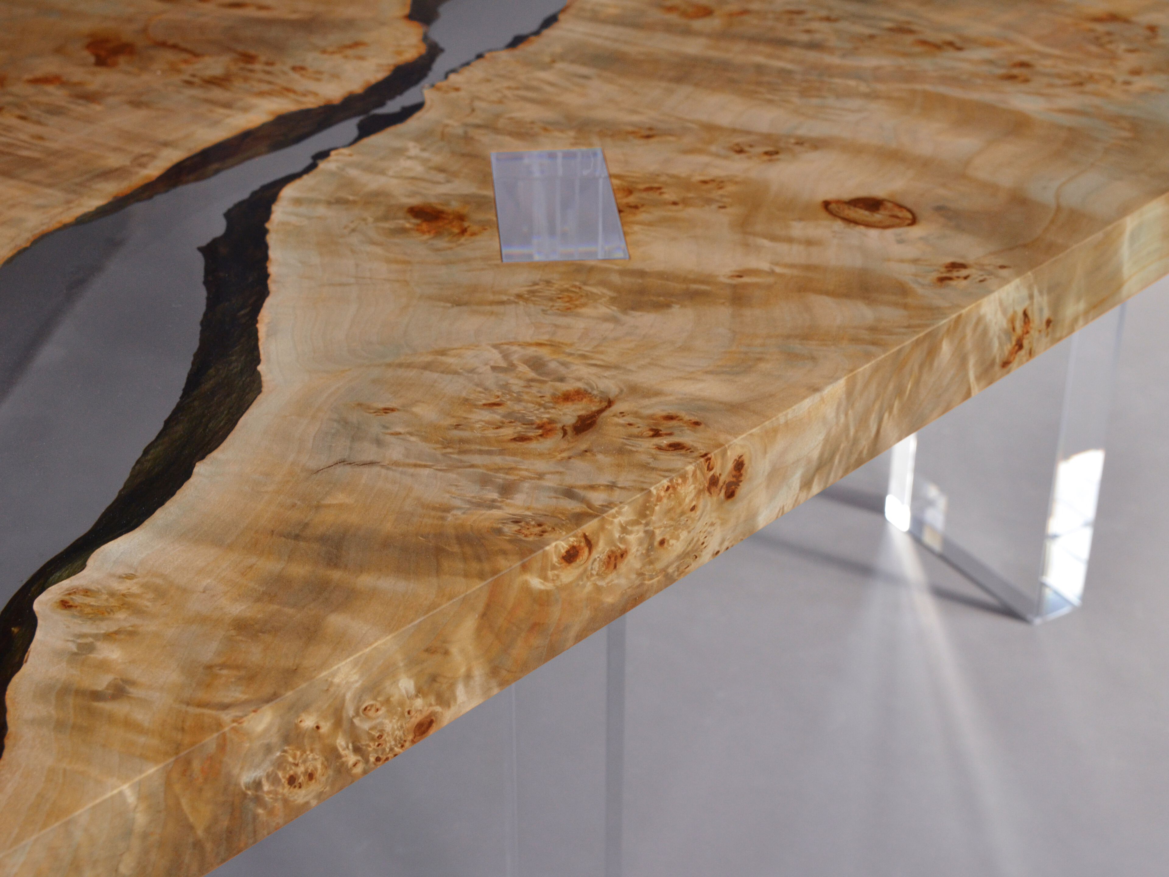 Прямоугольный стол из тополя и смолы alcarol Geomorphic 2023 ARCH-00128149 - Вид №3