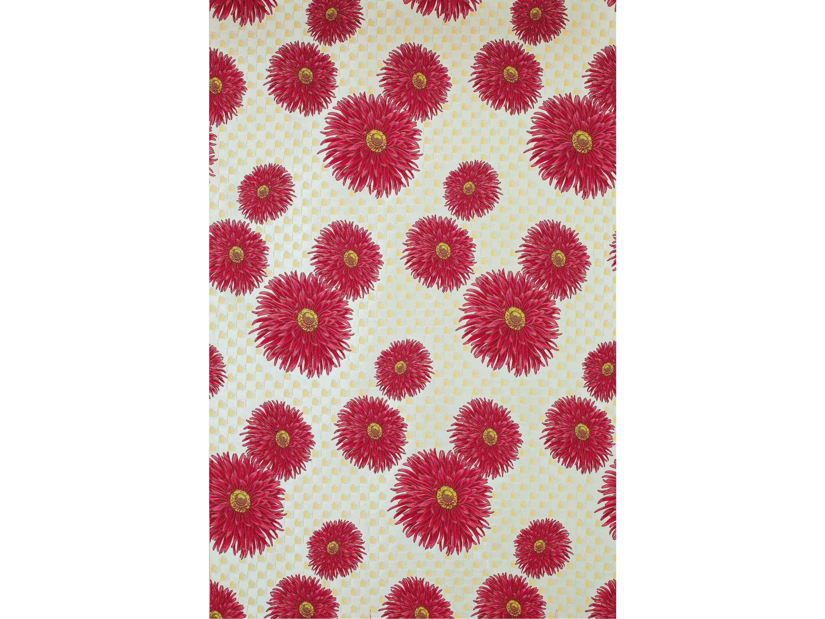 Жаккардовая ткань с цветочным рисунком K-3 Maiko ARCH-00070514 - Вид №1