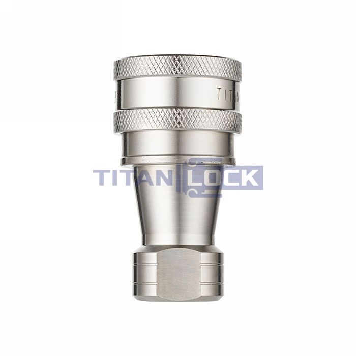 3/4in, БРС серия B, ISO 7241-B, розетка, нерж. сталь 304 TL6BF-S TITAN LOCK  - Вид №4