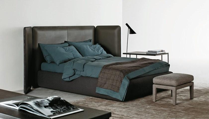 Meridiani Кожаное изголовье для двуспальной кровати Edition tuyo sun-id-1480593 - Вид №2