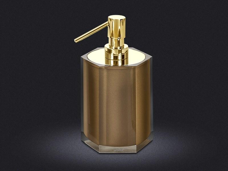 Vallvé Дозатор мыла из смолы Gold hexa 0050708 - Вид №1