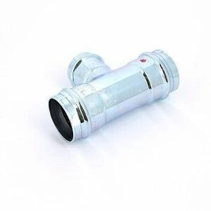 Тройник пресс оцинкованная сталь 54х42х54 IBP