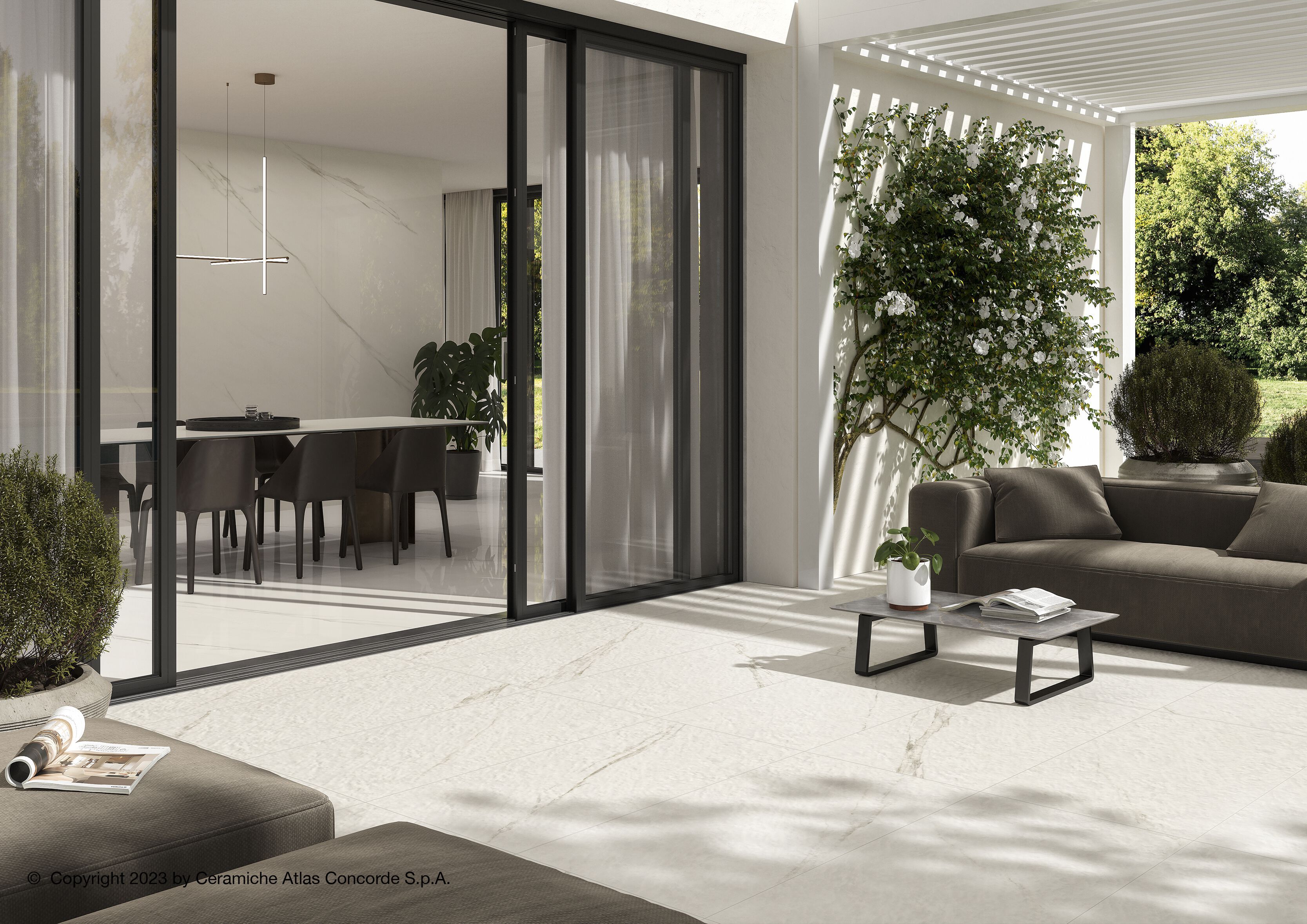 Пол / керамогранит с мраморным эффектом Atlas Concorde Marvel чудо ARCH-00010333 - Вид №11